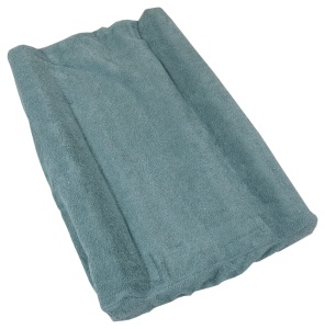 Saltea infasat bebelusi 70x45mm, Primii Pasi, husa detasabila si lavabila din prosop bumbac, SIBHD01-verde