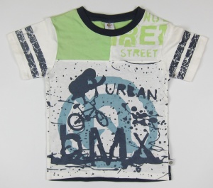 Tricou baieti, 4045, Primii Pasi, 10 ani, gri - Img 2