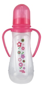 Biberon cu manere 275 ml - Img 3