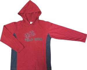 Bluza baieti, cu gluga, Primii Pasi, JCBF2 11-12 ani