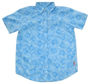 Camasa maneca scurta baieti SAM105407 bleu 10 ani