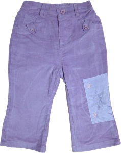 Pantaloni raiat fete, S4282, Primii Pasi, 12L, mov