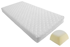 Saltea copii basic burete 140x70x10 cm, Primii Pasi, SC1407010-B