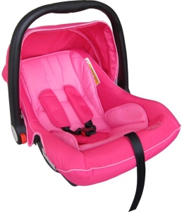 Scaun Auto Cosulet cu capotina 0-13 kg (grupa 0+ ); centuri reglabile pe inaltime 3 pozitii, capotina soare, maner pentru transport pivotant in 3 pozitii