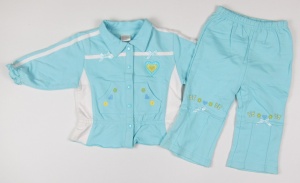 Set jacheta si pantaloni fete, S4443, Primii Pasi, 12L