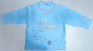 Bluza maneca lunga baieti, SAM204089, bleu, 12luni
