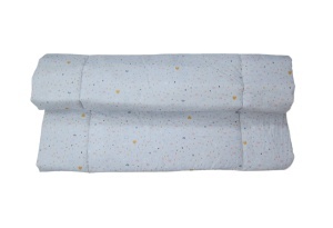 Pilota matlasata patut copii, 100x75cm, 100% bumbac certificat Oeko Tex, PPM01 - Img 6