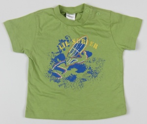 Tricou baieti, S21052, Primii Pasi, 12-18L, galben - Img 2