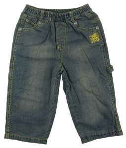 Jeans baiat, Primii Pasi, S26402, albastru, 12-18luni - Img 2