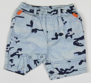 Pantaloni scurti baieti, S4492, Primii Pasi, 0-3L, bleu