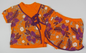 Set tricou si fusta, S29048, Primii Pasi, mov, 2 ani - Img 2