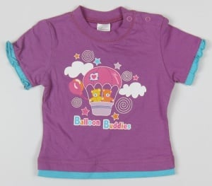 Tricou fete, S25291, Primii Pasi, 12-18L, bleu - Img 2