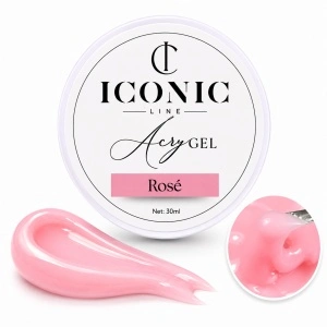 AcryGel Iconic Line - Rose - Polygel Constructie Unghii - 30ml