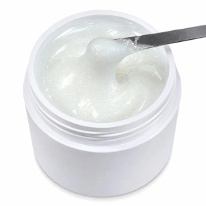 AcryGel Iconic Line - Shimmer Milky White - Polygel Constructie Unghii - 30ml - Img 2
