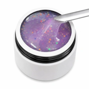 AcryGel Iconic Line - Glitter Rose Shine - Polygel Constructie Unghii - 15ml - Img 2