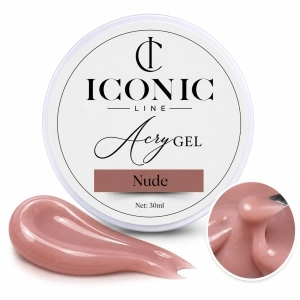 AcryGel Iconic Line - Nude - Polygel Constructie Unghii - 30ml