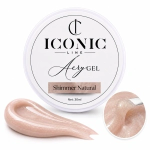AcryGel Iconic Line - Shimmer Natural - Polygel Constructie Unghii - 30ml