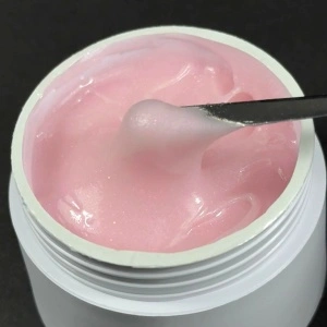 AcryGel Iconic Line - Shimmer Rose - Polygel Constructie Unghii - 30ml - Img 3
