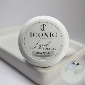 Liquid Polygel - Milky White - 15ml