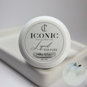 Liquid Polygel - Milky White - 15ml