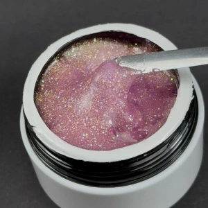 AcryGel Iconic Line - Glitter Pink - Polygel Constructie Unghii - 15ml - Img 3