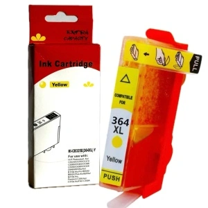 Cartus cerneala compatibil 364XL yellow galben, CB325EE, 15 ml, pentru HP DESKJET 3070A, DESKJET 3070A ALL-IN-ONE, DESKJET 3520, DESKJET 3520 ALL-IN-ONE, DESKJET 3522, DESKJET 3522 ALL-IN-ONE, DESKJET 3524, DESKJET 3524 ALL-IN-ONE, OFFICEJET 4620