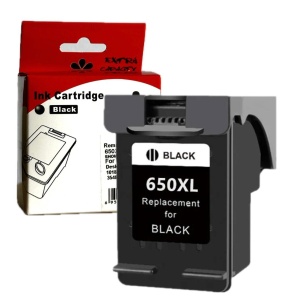 Cartus cerneala compatibil 650XL, CZ101AE, negru black, 18 ml