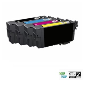 Set 4 cartuse cerneala compatibil EPSON 408L black cyan yellow magenta, 117 ml