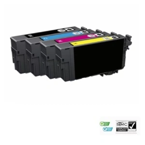Set 4 cartuse cerneala compatibil EPSON 408L black cyan yellow magenta, 117 ml, pentru EPSON WorkForce Pro WF-C4310DW, WorkForce Pro WF-C4810DTWF