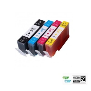 Set 4 cartuse cerneala compatibile 903XL 903 XL, negru albastru galben magenta, 87 ml, pentru HP OfficeJet Pro 6900, 6950, 6860, 6868, 6950, 6960, 6968, 6970, 6975, 6978