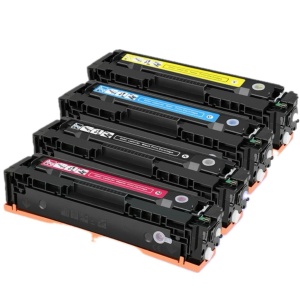 Set 4 cartuse toner compatibile 415A W2030A W2031A W2032A W2033A fara cip, negru, cyan, galben, magenta, 8700 pagini
