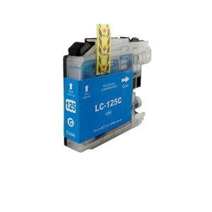 Cartus cerneala compatibil cu Brother LC-125XL LC125XL, albastru cyan, 16 ml