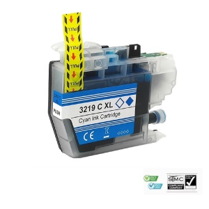 Cartus cerneala compatibil cu Brother LC3219XL LC-3219XL, albastru cyan, 18 ml