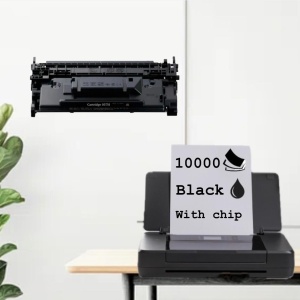 Cartus toner compatibil CRG057H CRG-057H, 057H, negru, fara cip, 10.000 pagini - Img 2