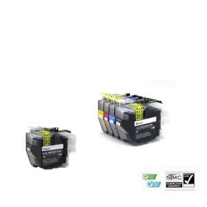 Set 5 cartuse de cerneala compatibile LC-3619XL LC3619XL LC 3619XL, (2xnegru+albastru+galben+magenta), 184 ml, pentru Brother MFC-J2330DW MFC-J3530DW MFC-J3930DW
