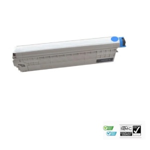 Cartus toner compatibil Oki 45862839, 7300 pagini, albastru cyan