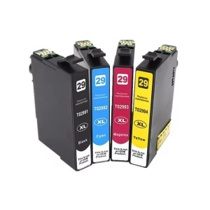 Set 4 cartuse cerneala compatibile T2991, T2992, T2993, T2994, black cyan yellow magenta, 60 ml
