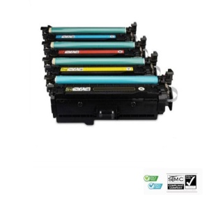 Set 4 cartuse toner compatibile 504X 504A CE250X CE251A CE252A CE253A, negru albastru galben magenta, 32000 pagini