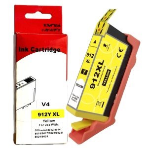 Cartus cerneala compatibil 912XL, galben yellow, 3YL83AE, 10.5 ml
