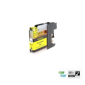 Cartus cerneala compatibil cu Brother LC525XL LC-525XL, yellow galben, 16 ml