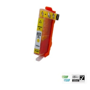 Cartus cerneala compatibil HP 655, yellow galben, 14 ml