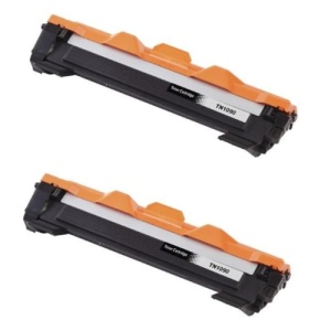 Set 2 cartuse toner compatibile Brother TN1090 TN-1090, 3000 pagini, cu cip inclus, black negru
