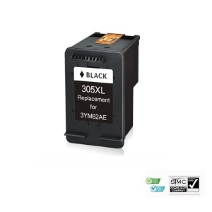 Cartus cerneala compatibil, 305XL, 3YM62A, negru black, 20 ml