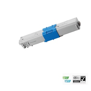 Cartus toner compatibil Oki 44973533, 1500 pagini, galben yellow