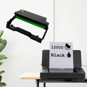 Drum unit compatibil, 013R00691, black negru, 12000 pagini