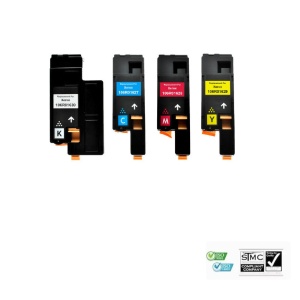 Set 4 cartuse toner compatibile black cyan yellow magenta, 5000 pagini