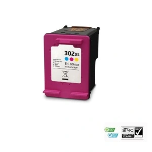 Cartus cerneala compatibil 302XL, F6U67AE, tricolor, 18 ml, pentru HP DESKJET 1110, DESKJET 1112, DESKJET 2130, DESKJET 2131, DESKJET 2132, DESKJET 2134, DESKJET 2136, DESKJET 3630, DESKJET 3631, DESKJET 3632, DESKJET 3633, DESKJET 3634
