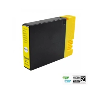 Cartus de cerneala compatibil PGI-2500XL PGI2500XL, yellow galben, 20 ml pentru Canon MAXIFY iB 4050, MAXIFY iB 4150, MAXIFY MB 5050, MAXIFY MB 5150, MAXIFY MB 5155, MAXIFY MB 5350, MAXIFY MB 5450, MAXIFY MB 5455