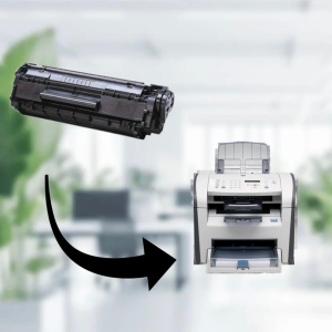 Cartus toner compatibil 12A Q2612A XL Q2612X, negru black, 2800 pagini