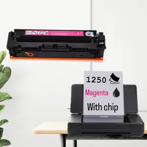 Cartus toner compatibil 207A, W2213A magenta, cu cip, 1250 pagini - Img 2